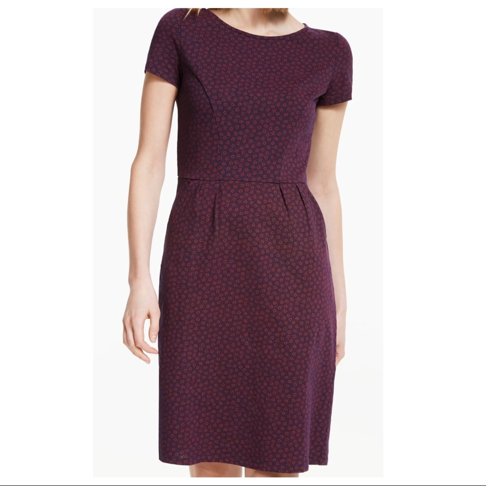 Boden Phoebe Buttercup Spot Jersey Dress 2
